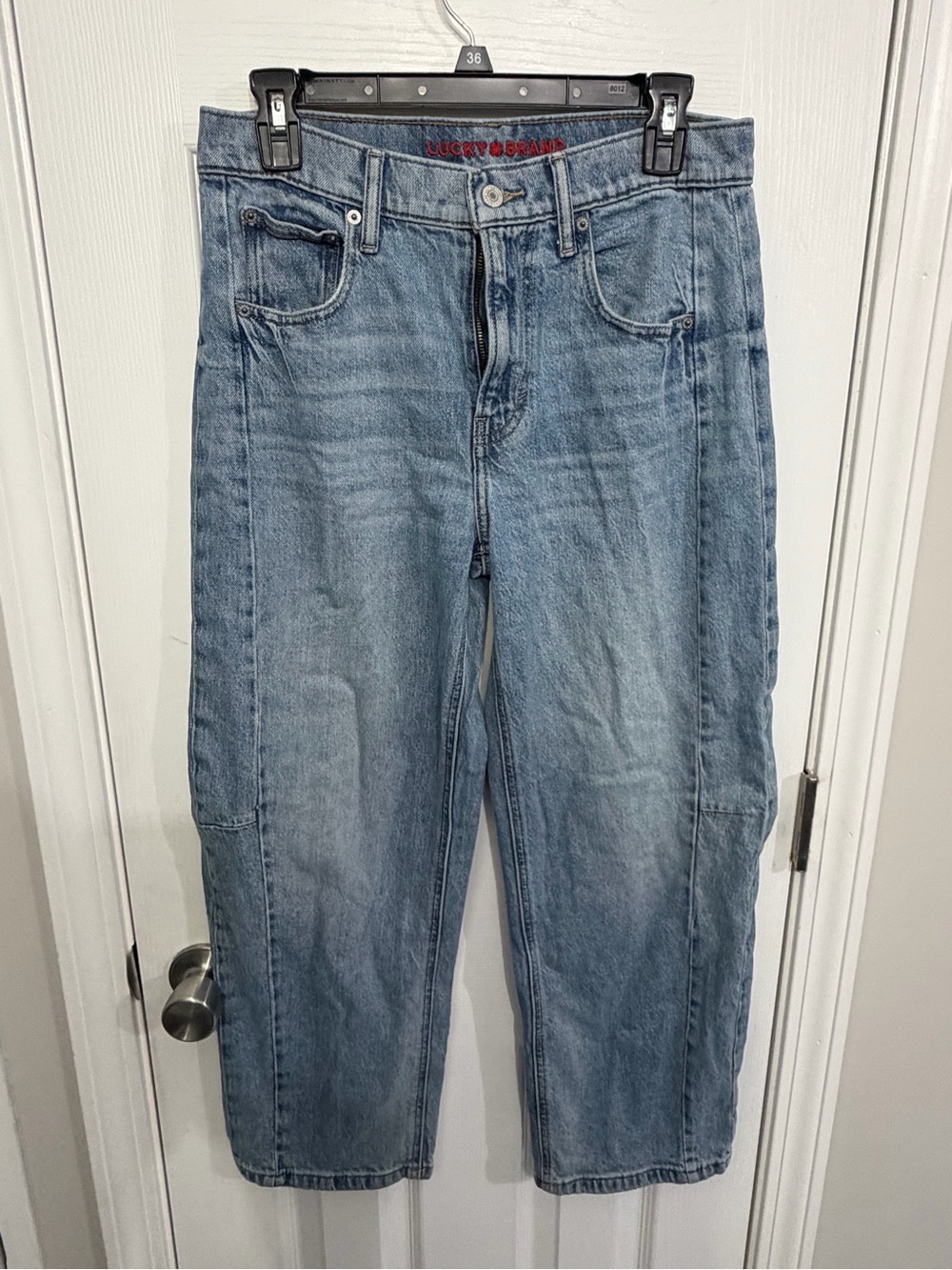 Lucky Brand Light Blue Barrel Jeans